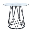 Trystance Glass Top End Table