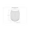 Griffen Storage Accent Table