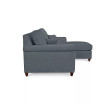 Lidia 82" Fabric 2-Pc. Reversible Chaise Sectional Sofa with Storage Ottoman - Custom Colors