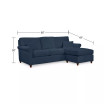 Lidia 82" Fabric 2-Pc. Reversible Chaise Sectional Sofa with Storage Ottoman - Custom Colors