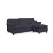Lidia 82" Fabric 2-Pc. Reversible Chaise Sectional Sofa with Storage Ottoman - Custom Colors