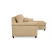 Lidia 82" Fabric 2-Pc. Reversible Chaise Sectional Sofa with Storage Ottoman - Custom Colors