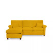 Lidia 82" Fabric 2-Pc. Reversible Chaise Sectional Sofa with Storage Ottoman - Custom Colors