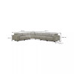Adney 161" 6-Pc. Zero Gravity Fabric Sectional with 4 Power Recliners