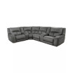 Terrine 6-Pc. Fabric Sectional with 2 Power Motion Recliners and 2 USB Consoles