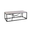 Adalyne Faux Marble Console Table