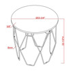 Biancah Round End Table