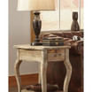 Rustic - Reclaimed Chairside Table, Driftwood