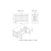 Shaker Cottage 36" TV Stand, Espresso