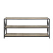 60" Industrial Bookcase