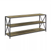 60" Industrial Bookcase