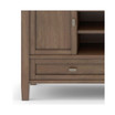 Warm Shaker Solid Wood TV Media Stand