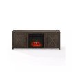 Gordon 58" Low Profile TV Stand with Fireplace