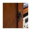 Mission Two Door TV Stand For 55" TV, Russet