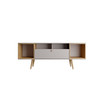 Theodore 62.99" Medium-Density Fiberboard 6-Shelf TV Stand