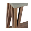 Brookside Cement-Top Wood Console and Media Table