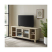 58" Modern Farmhouse Wood TV Stand
