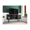 Liberty 53.14" Mid Century - Modern TV Stand with 5 Shelves and 1 Door