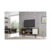 Liberty 53.14" Mid Century - Modern TV Stand with 5 Shelves and 1 Door
