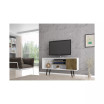 Liberty 53.14" Mid Century - Modern TV Stand with 5 Shelves and 1 Door