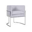 Giselle Dining Chair - Silver Frame