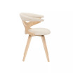 Gardenia Mid-Century Modern Dining and Accent Chair with Swivel