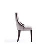 Grand 4-Piece Beech Wood Upholstered Dining Chair Set