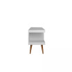 Utopia 53.14" Medium Density Fibreboard 4-Shelf TV Stand