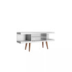 Utopia 53.14" Medium Density Fibreboard 4-Shelf TV Stand