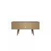 Utopia 53.14" Medium Density Fibreboard 4-Shelf TV Stand