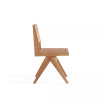 Hamlet 4-Piece Ash Wood and Natural Cane Rectangular Seat Dining Chair