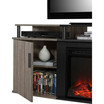 Delmar Electric Fireplace Tv Console For Tvs Up To 70 Inches