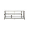 Winthrop TV Stand with Glass Shelves