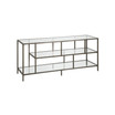 Winthrop TV Stand with Glass Shelves