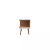 Utopia 70.47" TV Stand with Splayed Wooden Legs and 4 Shelves
