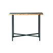 Rivers Edge Acacia Wood and Acrylic Narrow Console and Entryway Table