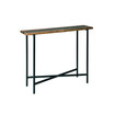 Rivers Edge Acacia Wood and Acrylic Narrow Console and Entryway Table