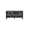 Nahmene Two-Tone 60" TV Stand