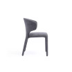 Conrad 4-Piece Woven Tweed Upholstered Dining Chair Set