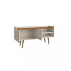 Bogart 53.54" Medium Density Fiberboard 3-Shelf Television Stand