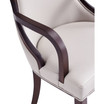 Grand Beech Wood Upholstered Dining Armchair