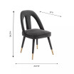 Petra Velvet Dining Side Chair