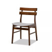Devlin Mid-Century Modern Transitional Fabric Upholstered 4 Piece Dining Chair Set