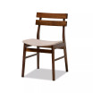 Devlin Mid-Century Modern Transitional Fabric Upholstered 4 Piece Dining Chair Set