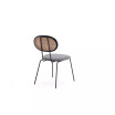 Jardin 4-Piece Upholstered Metal Dining Chair