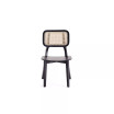 Versailles 4-Piece Square Ash Wood and Natural Cane Dining Chair