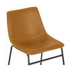 Set of 2 Adan Iron Frame Vintage-like Dining Chair