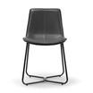 Set of 2 Amery Iron Frame Vintage-like Dining Chair