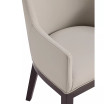 Gansevoort 2 Piece Beech Wood Faux Leather Upholstered Dining Armchair Set