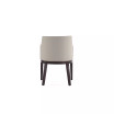 Gansevoort 2 Piece Beech Wood Faux Leather Upholstered Dining Armchair Set